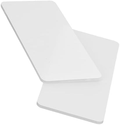 Die Cut Machine Cutting Pads, Mini Standard Polycarbonate Plastic Clear Cutting Plate for Embossing Craft, for SIXXIZ Machines, Hand Paper Embossers (4Pcs)