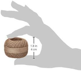 Lizbeth Size 80 HH80693 HH80 Lizbeth Cotton Thread 184 Yds 10G, Linen Medium