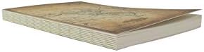 LayFlat Sketchbook - 5.5 x 8.25 Inches - Old World Map Blank Note Book, 64 Sheets, Thick 100gsm Paper