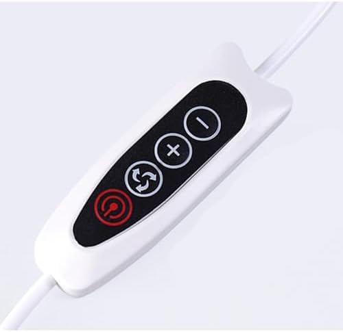 White LED Easel Lamp Clip-On Art Light for Artists - 3 Colour Modes, 10-Level Dimmable Eye-Care Desk Lamp, Flexible 360° Gooseneck, USB Powered for Painting, Drawing, Headboards, Drafting Tables