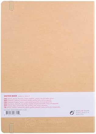 Talens Japan T9314-433M 452280 Art Creation Sketchbook, Drawing Notebook, 8.3 x 11.8 inches (21 x 30 cm), Craft Paper