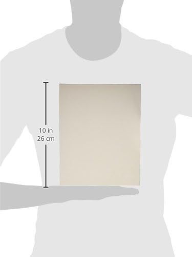Winsor & Newton Artist's Canvas Board, 8" x 10" | For Use with Oil, Acrylic & Alkyd Color, Medium Grain Cotton Surface, Ideal for All Techniques, Stretched By Hand