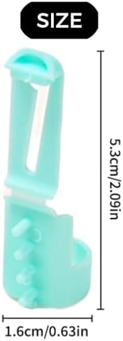 8 Pieces Adjustable Plastic Crochet Tension Rings, DIY Handmade Woolen Sweater Knitting Tool, Thread Finger Separator, Used for Crochet DIY Craft Accessories (Green, Blue, Yellow, Pink)