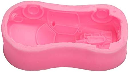 Cestony 3D Racing Car Shaped Silicone Molds for DIY Cake Fondant Biscuit Cookies Soap Sugar Pudding Chocolate Hard Candies Dessert Candle Decor