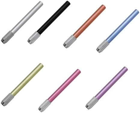 5 Pcs Pencil Extenders Pencil Lengthener Color Aluminum Pen Lengthener Holder Pencil Lengthener Pencil Extender Holde
