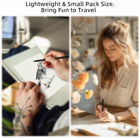 LIVHOLIC Woodless Graphite Drawing Pencils Set,6 Black Lead Pre-Sharpened 2H HB, 2B, 4B, 6B 8B Degrees Coloring Pencils, 50PK Blank Watercolor Card for Sketching,Writing,Shading