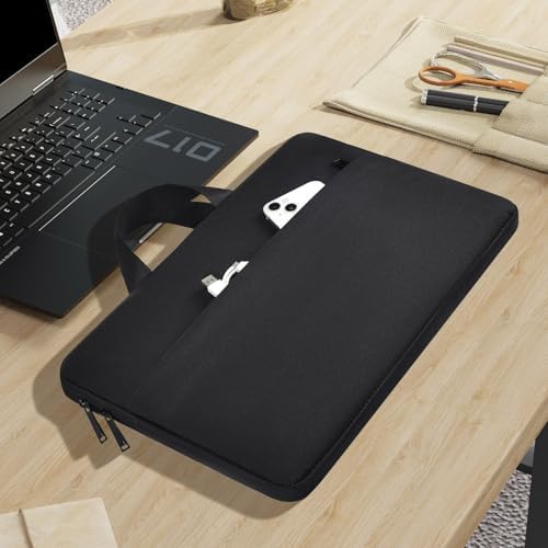 Drawing Tablet Sleeve Case Compatible with XPPen Artist 15.6 Pro, Huion KAMVAS Pro 16, Wacom Cintiq Pro 16/ Cintiq 16 Carrying Bag, Black