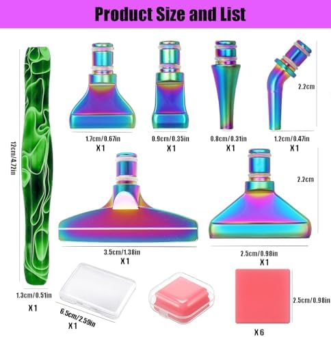 Diamond Painting Pens, “Classic Wax Stylus” Diamond Art Pen, Gem Painting Tools Accessories, Gem Art Pen with Metal Tips for 5D Craft Nail