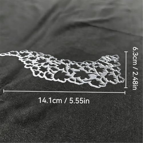 Cutting Dies Metal Stencils Scrapbooking Tools DIY Embossing Template for Paper Card Making Album Arts Crafts Supplies (Maple String-6.3x14.1cm)