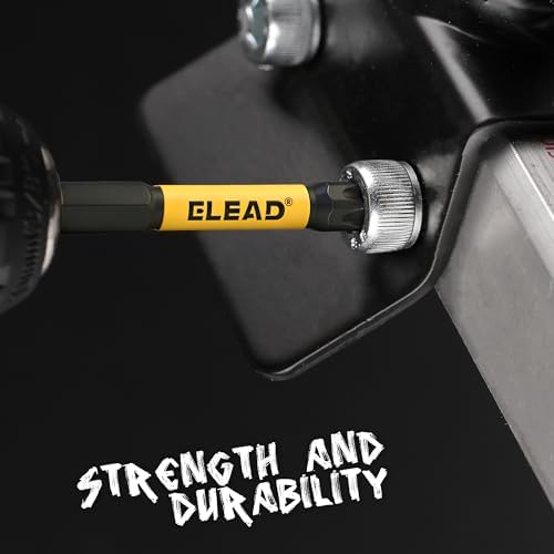 Tamper Proof Torx Bit Set: 25 Pieces T5-T40 Torx Security Bits Set | Torque Star Bits with 2.5" Magnetic Extension Bit Holder and Storage Box | S2 Steel