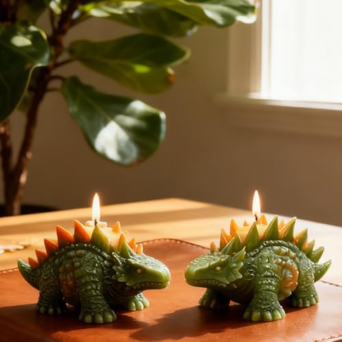 Dragon Animal Cylinder Molds Silicone Wave Spiral Candle Mold - Silicone Resin Casting Molds for Candle & Resin & Soap Craft Supplies