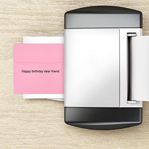 50 Packs 5x7 Envelopes, A7 5x7 Envelopes for Invitations, Printable Invitation Envelopes Self Seal for Weddings, Invitations, Photos, Greeting Cards, Mailing (Pink)