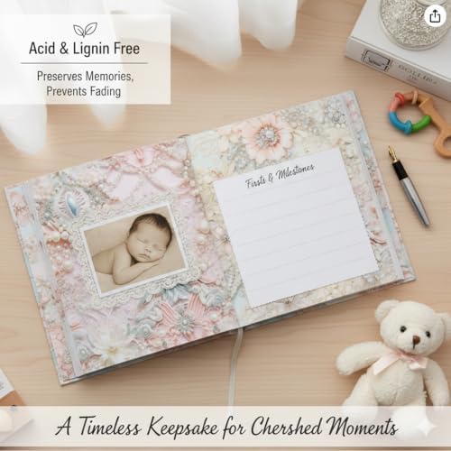 Premium 6x6 Inch Single-Sided Scrapbook Paper Pad - Perfect for Crafting, Decorative Projects and Card Making - 24 Sheets & 12 Elegant Patterns