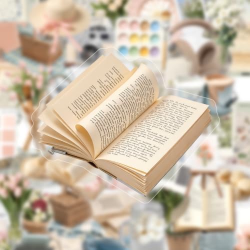 50Pcs Painting Plant Stickers Aesthetic Decals for Scrapbook Supplies