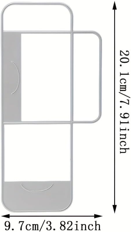 Lapoo Geometric Cutting Die for Scrapbooking - Durable, Metal Cutting Die for DIY Scrapbook Photo Album Decorative Paper Card, Card Making Supplies (Envelope Border 7.9 x 3.8 in)