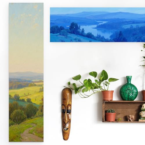 Falling in Art 2 Pack 6x24'' Unfinished Gallery Birch Wood Canvas Panels