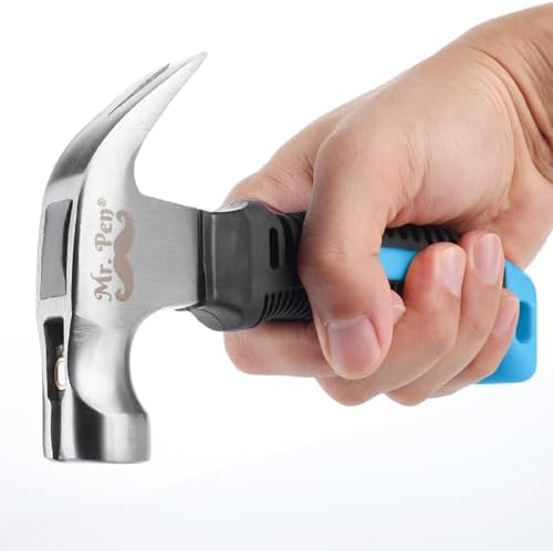Mr. Pen- Claw Hammer, 8oz, Light Blue, Magnetic
