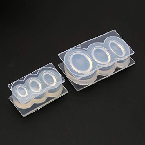 Ellipses Soap 6-Cavity Mold UV Epoxy Resin, I