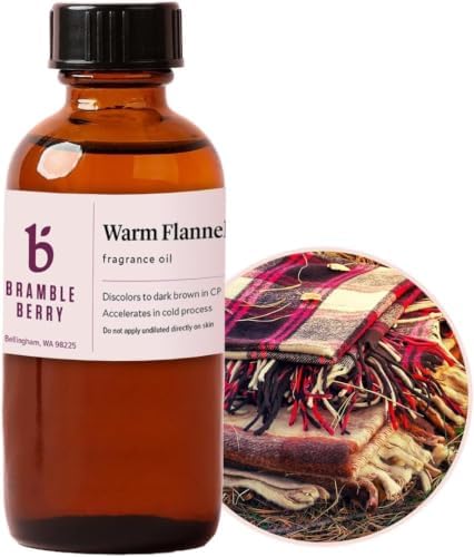 Brambleberry Warm Flannel Fragrance Oil | Cozy Scent for Soap or Lotion