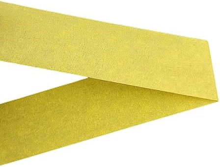 Yellow Masking Tape, 1 Inch x 55 Yards, 2 Rolls