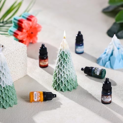 HOMY ARTY Candle Dye - 14 Colors Candle Wax Dye