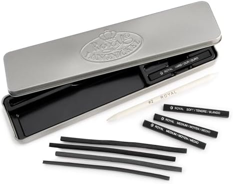 Royal & Langnickel Mini Tin Charcoal Art Set