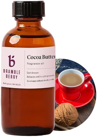 Bramble Berry Cocoa Butter Cashmere Warm Musk Scent for Soap Making, Candles, Lotion, Bath Bombs & Perfume | Skin Safe, Vegan, Paraben & Phthalate Free, DIY Craft Essential