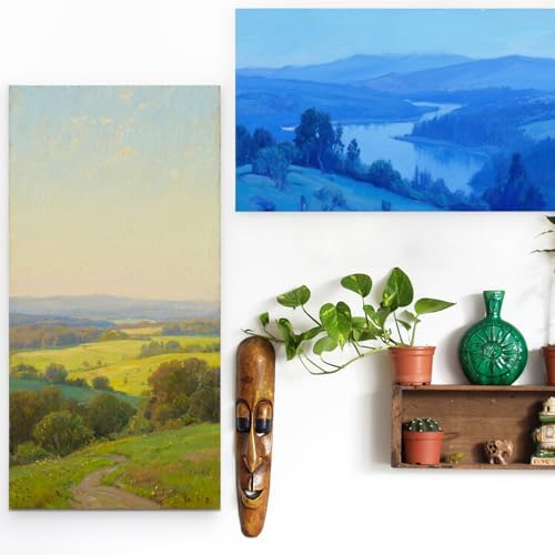 Falling in Art 2 Pack 10x20'' Unfinished Gallery Birch Wood Canvas Panels