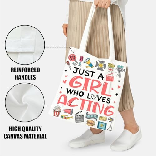 Canvas Tote Bag Gifts for Women Music Dance Sewing Lovers, Double-Sided Print Bags