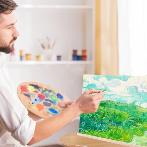 2 Pack Tabletop Easel for Painting, Adjustable Desktop Easel, 13 x 9 Inches