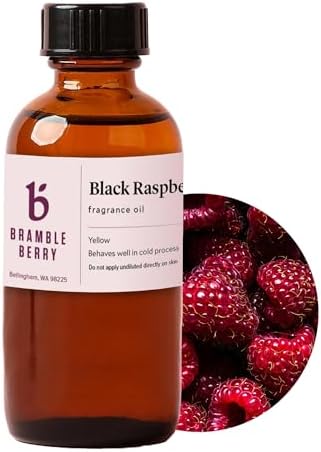 Brambleberry Black Raspberry Vanilla Fragrance Oil | for Soap & Bath Bombs | Black raspberry vanilla fragrance oil for handmade soap, bath bombs, body butter, lotion, perfume oil, and DIY body care