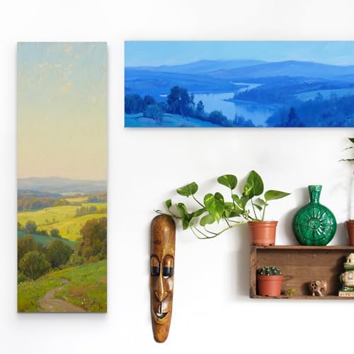 Falling in Art 2 Pack 4x12'' Unfinished Gallery Birch Wood Canvas Panels