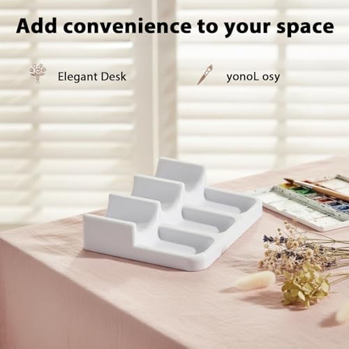 4Pcs Paint Brush Holder, 12 Slots Brush Organizer for Artists