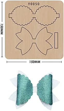 Bow Cut Die, Hair Bow Cut Die, Bowknot Template, Bow Making Die