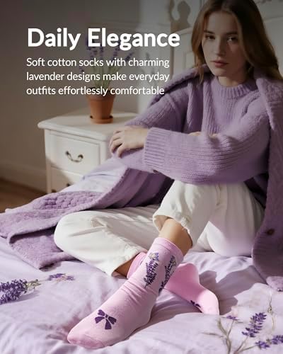 Jeasona Women's Cute Socks Fun Gifts for Wife Mom Daughter Girlfriend