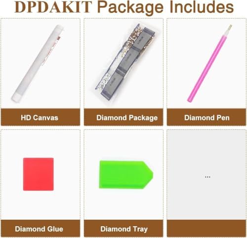 Special Shape Diamond Art Kits for Adults Diamond Painting Kit for Adults