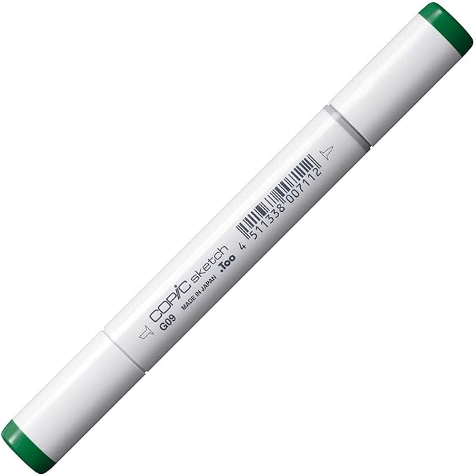 Copic Markers G09-Sketch, Veronese Green