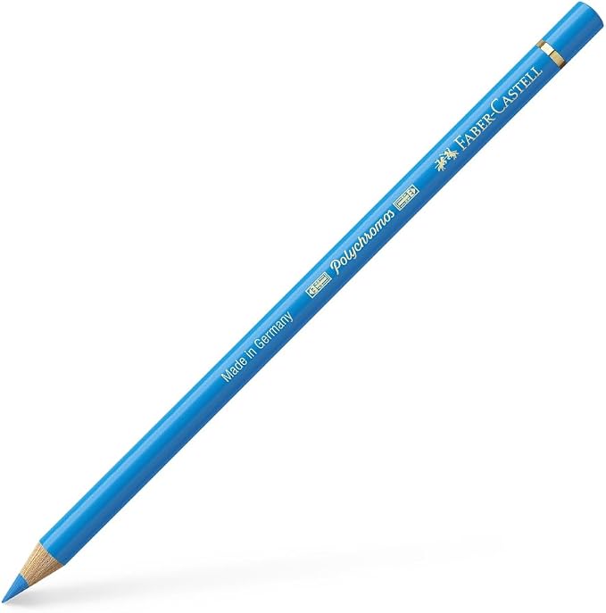 Faber-Castell Art & Graphic Polychromos Colour Pencil, Multicoloured, Tin Of 12, For Art, Craft, Drawing, Sketching, Home, School, University, Colouring