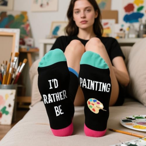 GOLIN Novelty Socks for Women - Funny Gifts for Her, Mom, Grandma and Coworker