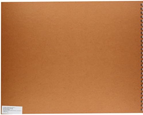 Strathmore 300 Series Drawing Paper Pad, Top Wire Bound, 14x17 inches, 25 Sheets (70lb/114g) - Artist Paper for Adults and Students - Charcoal, Colored Pencil, Ink, Pastel, Marker