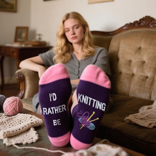 GOLIN Novelty Socks for Women - Funny Gifts for Her, Mom, Grandma and Coworker