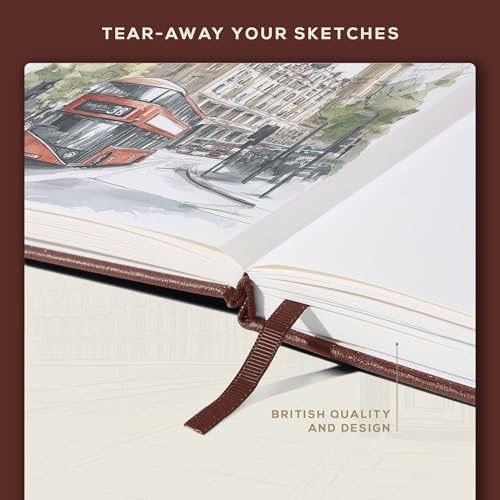 Beechmore Books A5 5.8x8.3 Mixed Media Sketchbook 300 GSM/140LBS