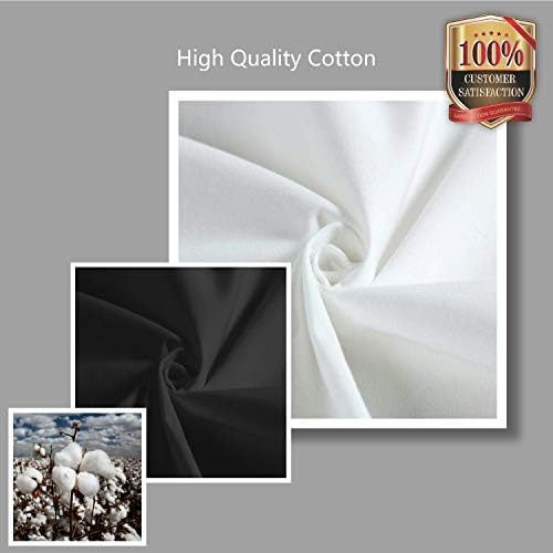 TOPDesign 1 | 3 | 6 | 12 | 24 Pack Super Strong Large 12oz Cotton Canvas Tote Bag, Reusable Grocery Shopping Cloth Bag, Fashionable Two-Tone Tote for Crafts, DIY Your Creative Designs (Pack of 1)