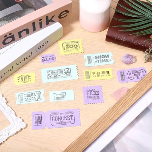 GLOBLELAND Postage Stamp Background Cutting Dies for Card Making Tickets Border Cut Die for DIY Scrapbooking Journal Embossing Paper Craft Decor