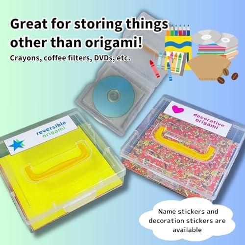 Someie|Origami Paper|Origami kit|Craft|6 Inch Origami Paper Storage Container |double sided Japanese pattern sheets 4pattern×9sheet each total 36 sheets (double sided Japanese pattern)