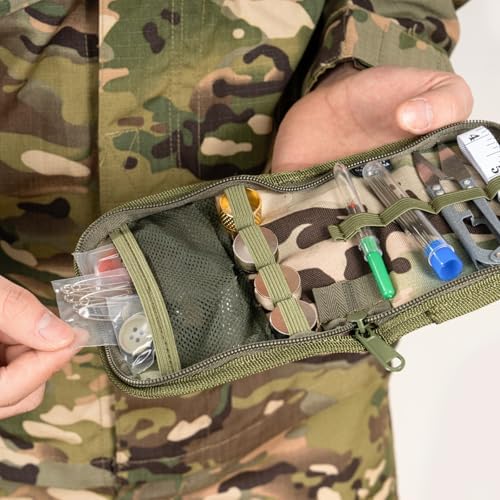 Military Sewing Kit OCP Army Sewing Kit for Adults Men Small Sewing Kits