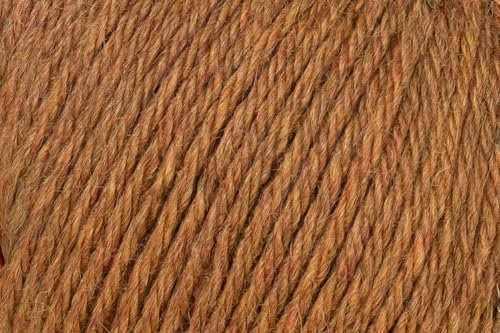 100% Baby Alpaca Yarn for Knitting & Crocheting - Set of 3 Skeins of Premium Yarn DK - Lightweight, Hypoallergenic & Thermal Peru Made - Ideal for Delicate Projects (M855 - Bronze)