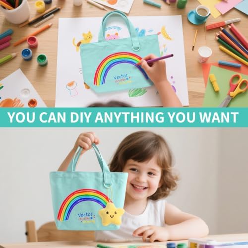 1 | 12 | 24 Pack Small Canvas Tote Bags, Mini Tote Bags Bulk for Women, DIY Blank Reusable Cute Sublimation Tote Bag
