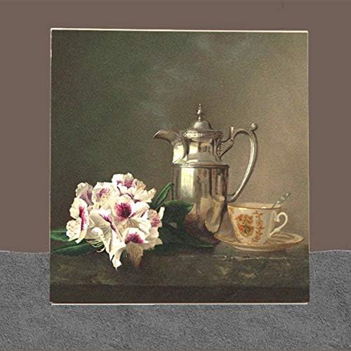 Yarlung 10 Pack Unfinished Wood Panels, 8 x 8 Inches Birch Wooden Cradled Painting Panel Canvas Boards for Watercolor, Arts and DIY Crafts, Easel Display, Use with Oils, Acrylics