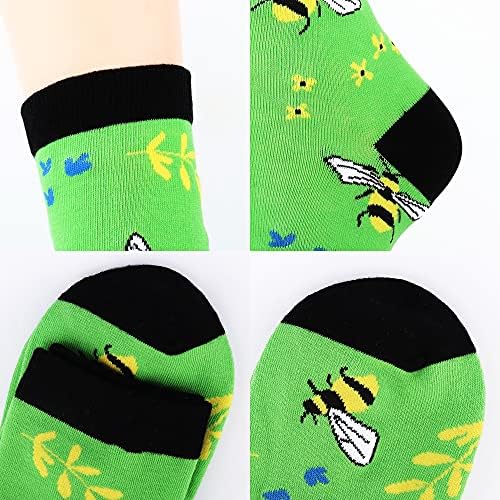 Jeasona Women's Cute Socks Fun Gifts for Wife Mom Daughter Girlfriend